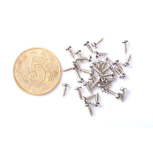 Zinc Plated Carbon Steel High Performance Mini Screw Precision Micro Screw for Leather