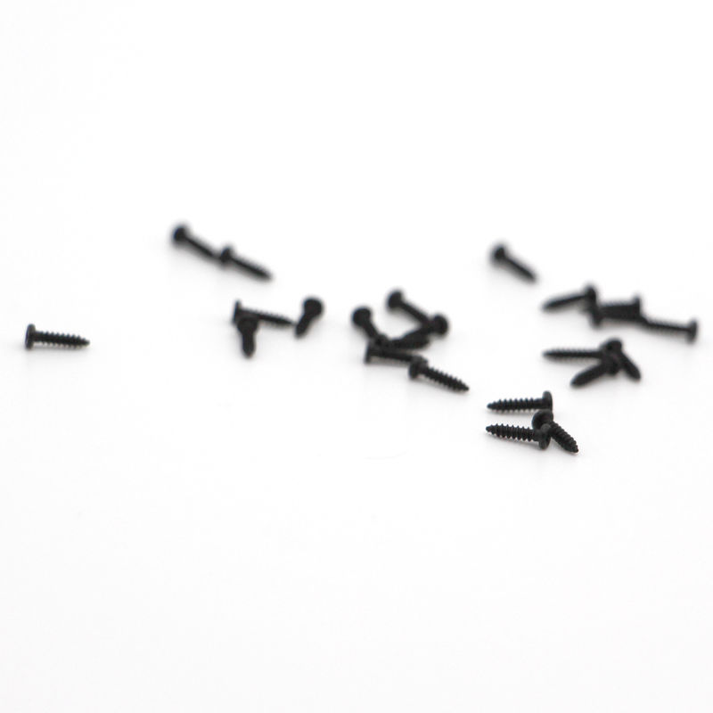 Micro Screws Carbon Steel Zinc-Nickel Coated With Spring Washers & Flat Nuts For PCB Board Assembly