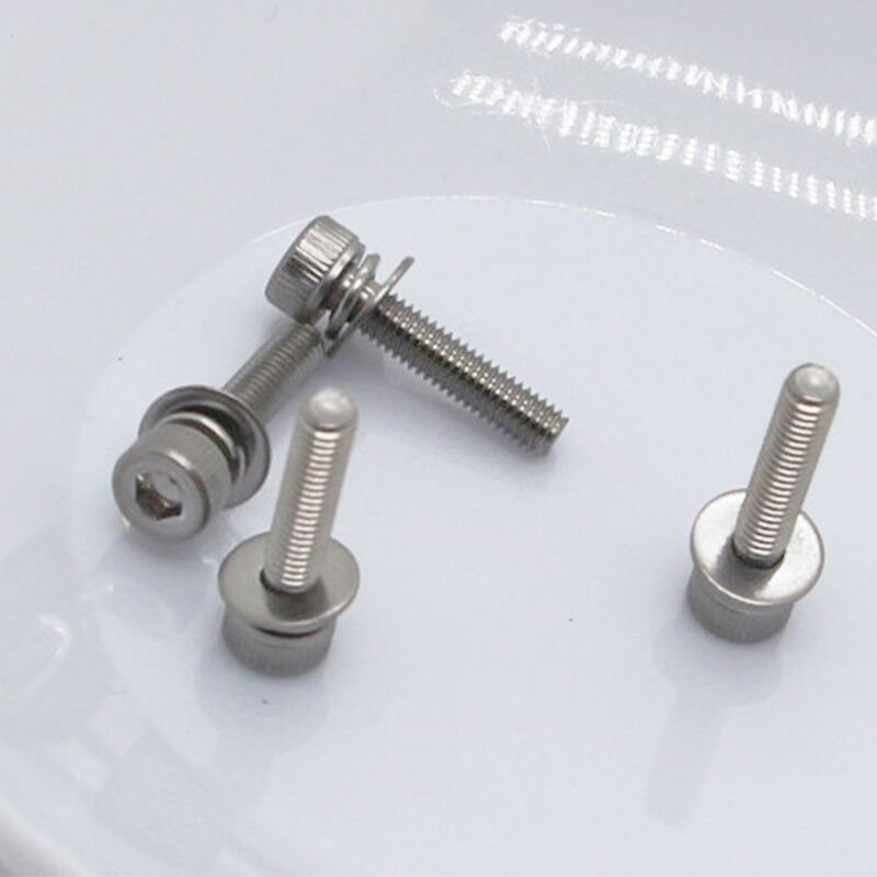 Thép không gỉ Ultra-Micro Precision Pan Head Screws M0.5-M3 Nickel Plated cho các ứng dụng công nghiệp
