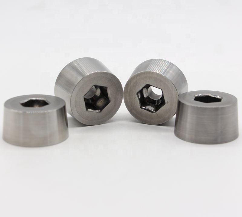 Cold Forging Hex Die Nut Forming Dies 0.001mm Precision For Fasteners Making