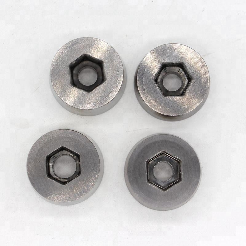 Cold Forging Hex Die Nut Forming Dies 0.001mm Precision For Fasteners Making
