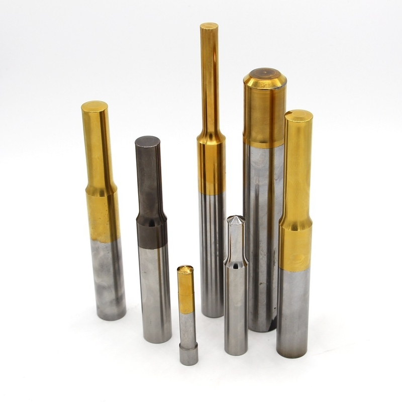 Customized HSS M2, M35, M42 Punch Pin With Stamping Pin Punch OEM Screw Die Parts